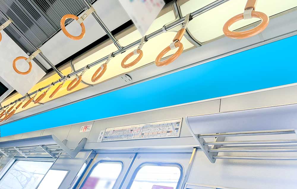 まど上・ドア上ポスター片側レーンジャック