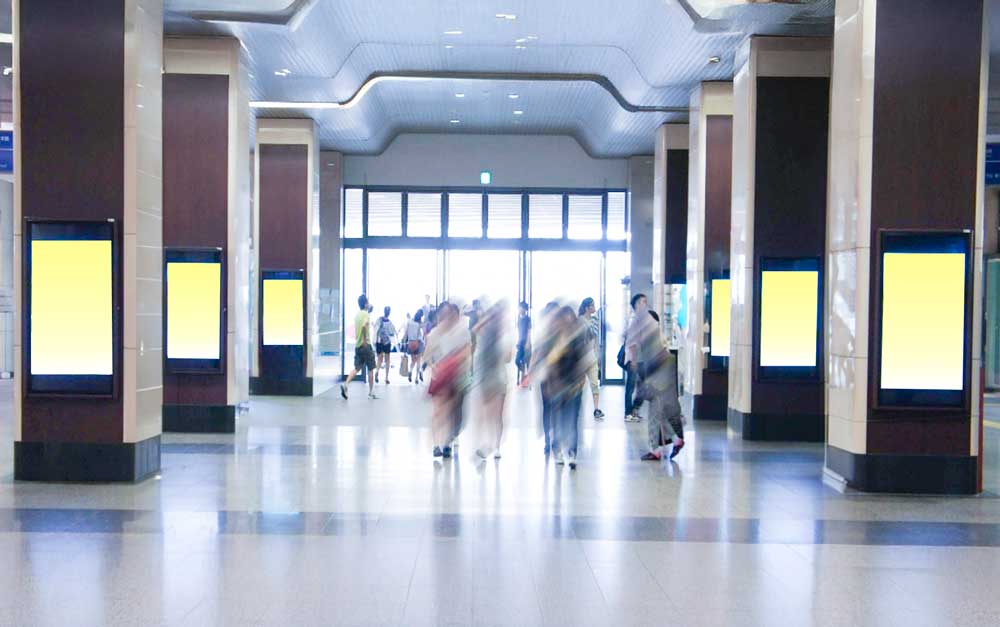 姫路駅中央コンコース14面セット