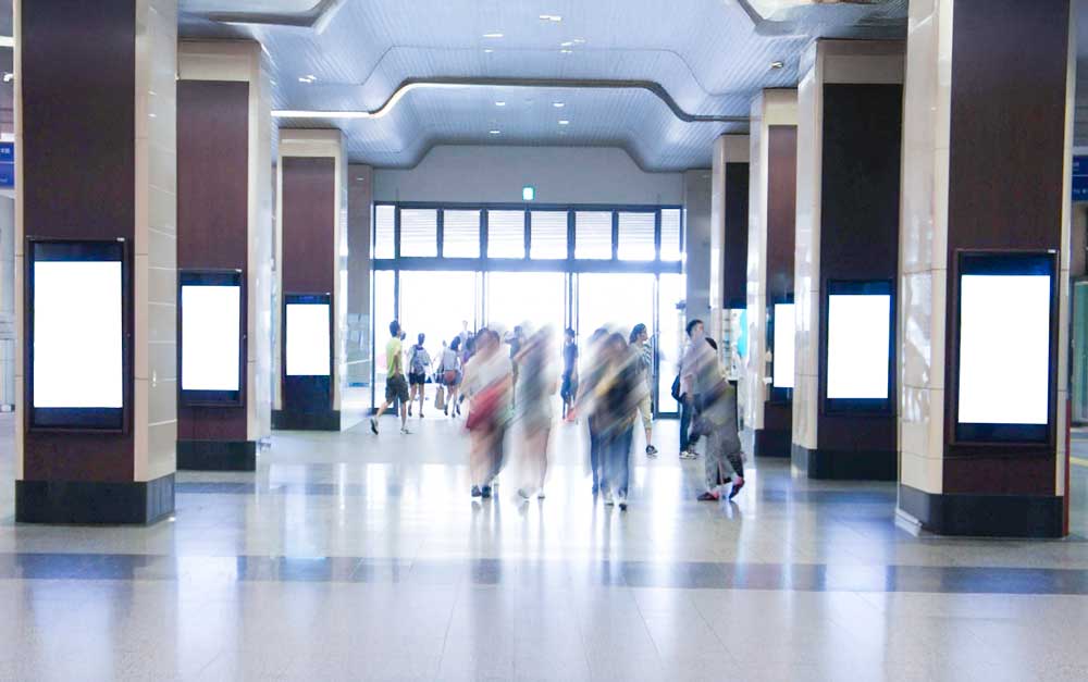 姫路駅中央コンコース14面セット_駅